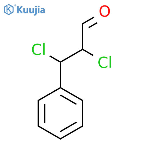 2,3-dichloro-3-phenylpropanal structure