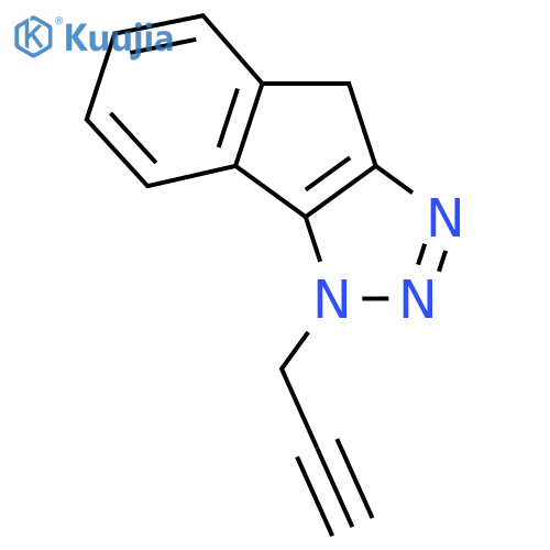 3-(Prop-2-yn-1-yl)-3H,8H-indeno[1,2-d][1,2,3]triazole structure