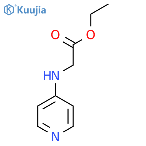 Ethyl 2-[(pyridin-4-yl)amino]acetate structure