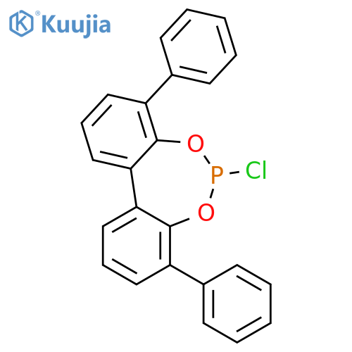 Dibenzo[d,f][1,3,2]dioxaphosphepin, 6-chloro-4,8-diphenyl- structure