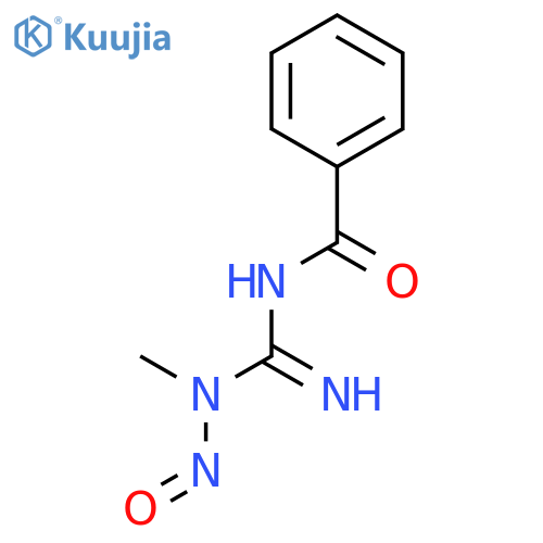 BENZAMIDE, N-[IMINO(METHYLNITROSOAMINO)METHYL]- structure