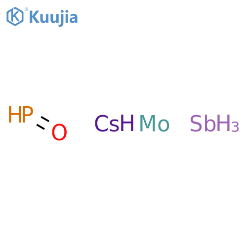 Antimony cesium molybdenum phosphorus oxide structure