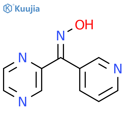 Methanone, pyrazinyl-3-pyridinyl-, oxime structure