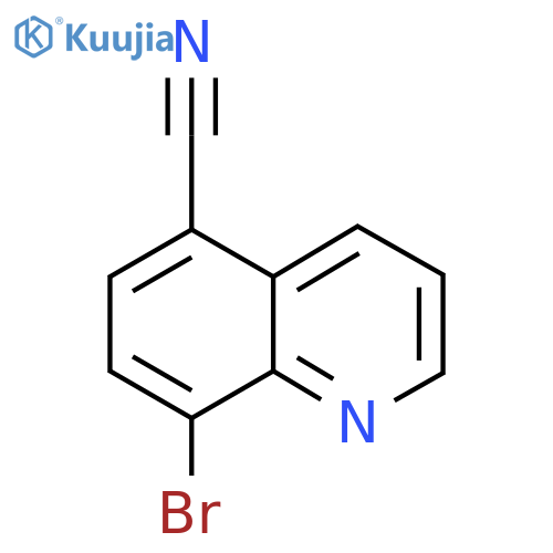 8-Bromoquinoline-5-carbonitrile structure