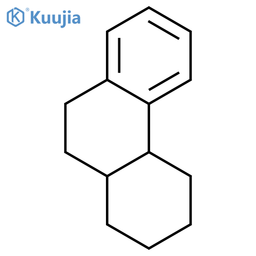 Phenanthrene, 1,2,3,4,4a,9,10,10a-octahydro-,(4aR,10aS)-rel- structure
