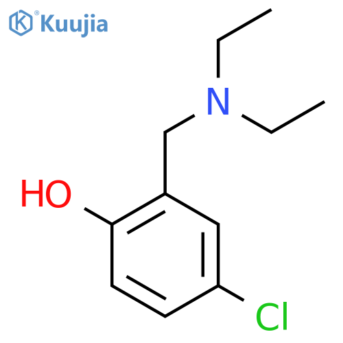 6-(Diethylaminomethyl)-4-chlorophenol structure