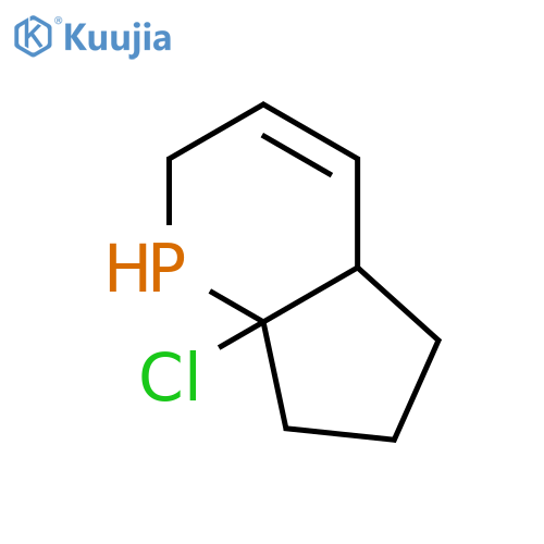 1H-Cyclopenta[b]phosphorin, 7a-chloro-2,4a,5,6,7,7a-hexahydro- structure