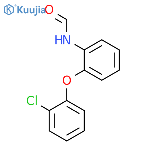 Formamide, N-[2-(2-chlorophenoxy)phenyl]- structure