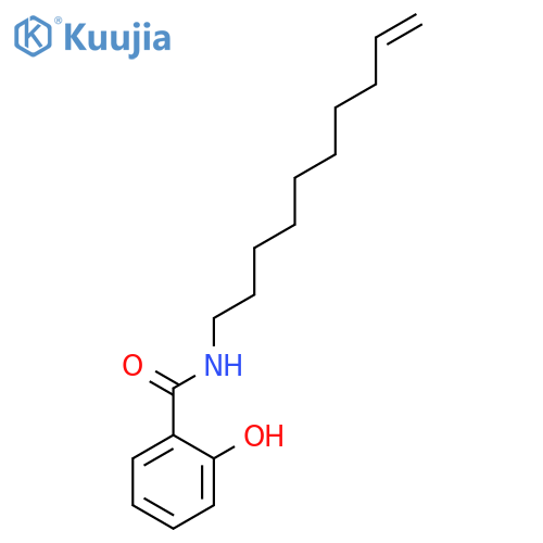 Benzamide, N-9-decenyl-2-hydroxy- structure