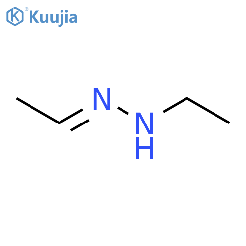 Acetaldehyde,2-ethylhydrazone structure