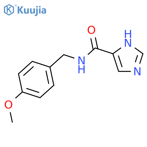 1H-Imidazole-4-carboxamide, N-[(4-methoxyphenyl)methyl]- structure