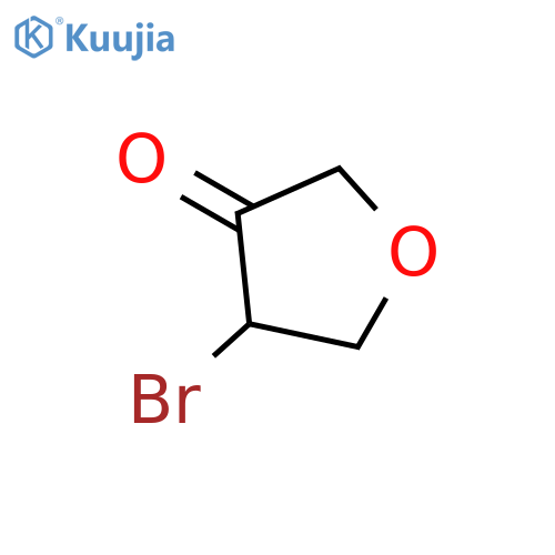 3(2H)-Furanone,4-bromodihydro- structure