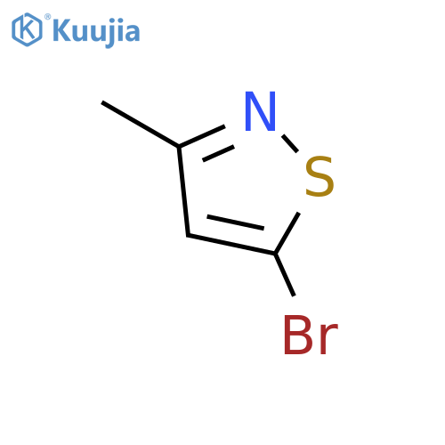 5-Bromo-3-methyl-isothiazole structure