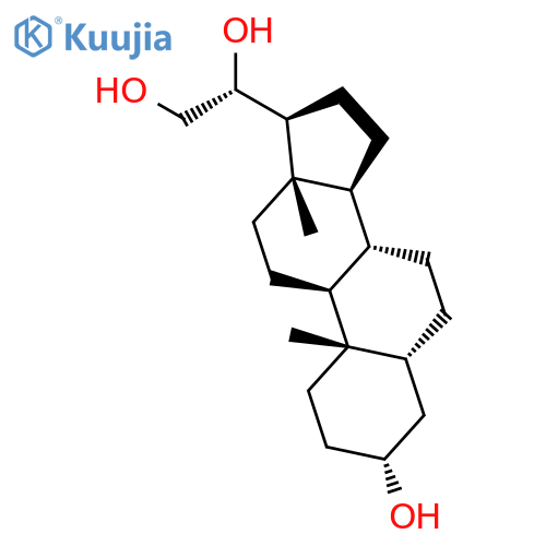 Pregnane-3,20,21-triol, (3a,5b,20R)- structure