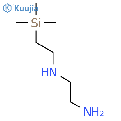 1,2-Ethanediamine, N-[2-(trimethylsilyl)ethyl]- structure