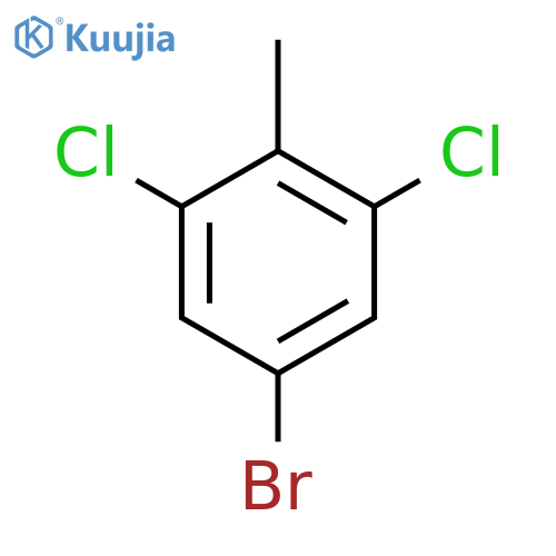 5-Bromo-1,3-dichloro-2-methylbenzene structure