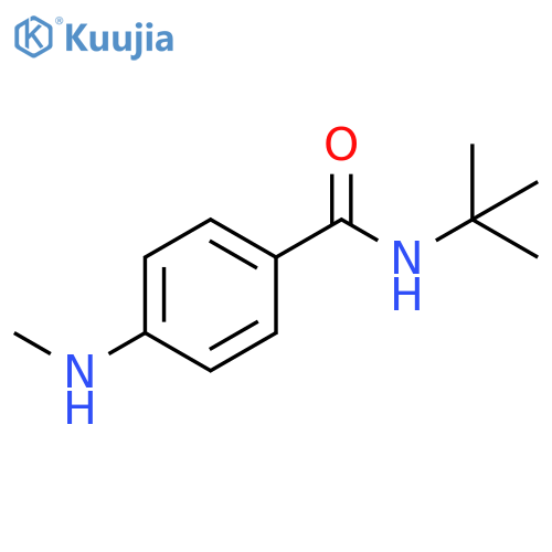 N-Tert-Butyl-4-(methylamino)benzamide structure