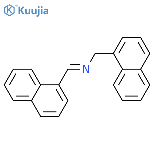 1-Naphthalenemethanamine, N-(1-naphthalenylmethylene)- structure