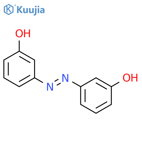 3-[(3-Hydroxyphenyl)diazenyl]phenol structure