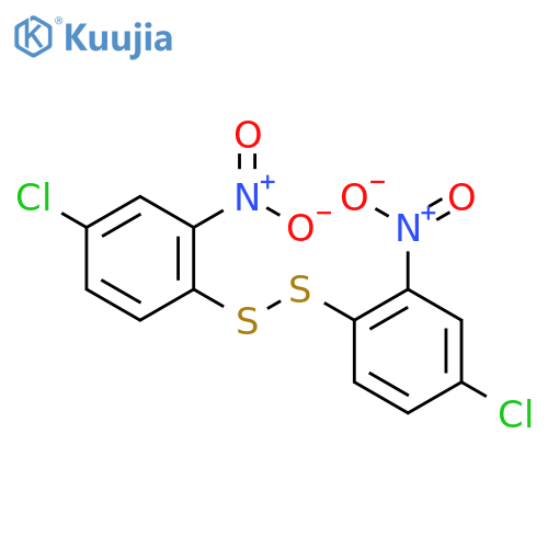 Bis(4-Chloro-2-nitrophenyl) Disulfide structure
