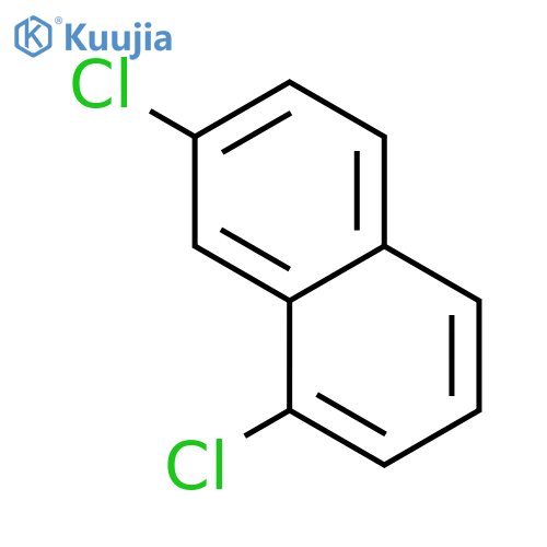 Naphthalene,1,7-dichloro- structure