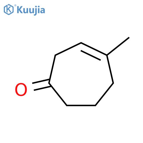 3-Cyclohepten-1-one, 4-methyl- structure