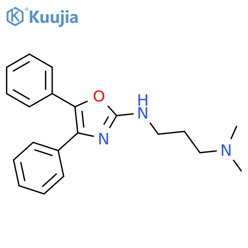 1,3-Propanediamine,N3-(4,5-diphenyl-2-oxazolyl)-N1,N1-dimethyl- structure