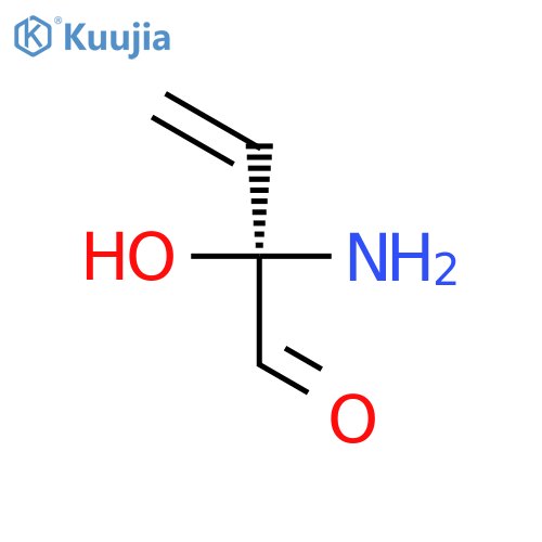 3-Butenal, 2-amino-2-hydroxy-, (R)- structure