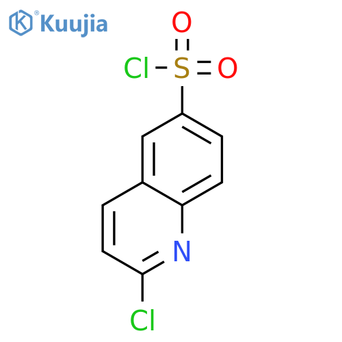 2-Chloroquinoline-6-sulfonyl Chloride structure