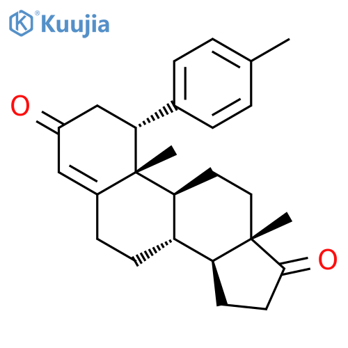 Androst-4-ene-3,17-dione, 1-(4-methylphenyl)-, (1a)- structure
