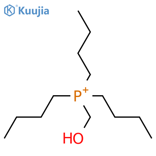 Phosphonium,tributyl(hydroxymethyl)-, chloride (1:1) structure