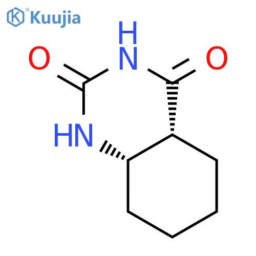 2,4(1H,3H)-Quinazolinedione, hexahydro-, cis- structure