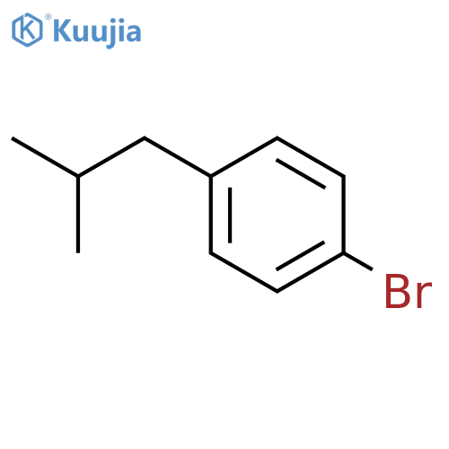 1-Bromo-4-isobutylbenzene structure