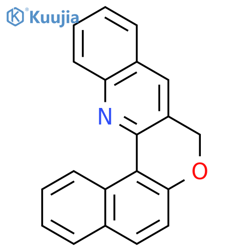 8H-Naphtho[1',2':5,6]pyrano[4,3-b]quinoline structure