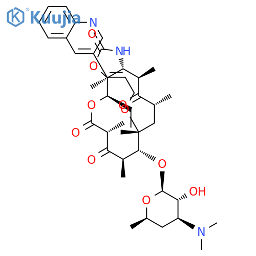 Cethromycin structure