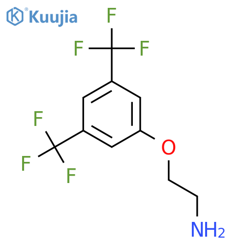 Ethanamine, 2-[3,5-bis(trifluoromethyl)phenoxy]- structure