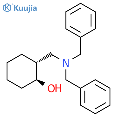Cyclohexanol, 2-[[bis(phenylmethyl)amino]methyl]-, (1S,2R)- structure
