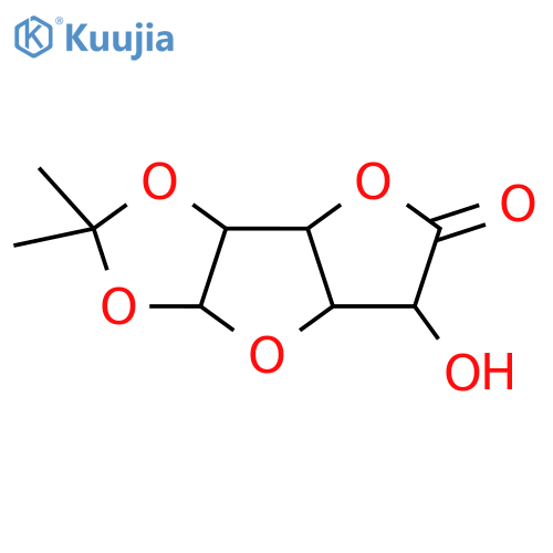 1,2-O-Isopropylidene-a-D-glucofuranosidurono-6,3-lactone structure