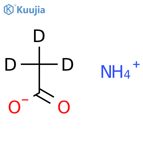 Acetic-d3 acid,ammonium salt (8CI) structure
