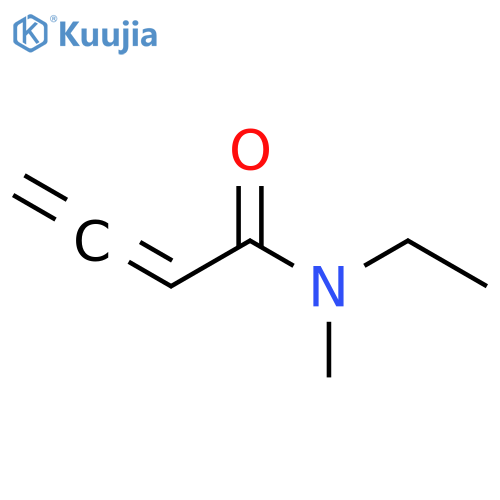 2,3-Butadienamide,N-ethyl-N-methyl- structure
