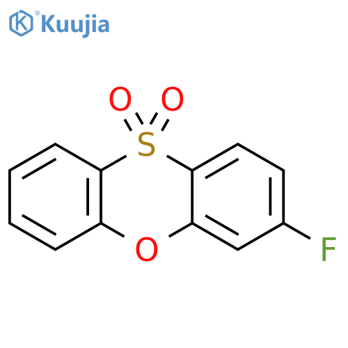 3-FLUORO-PHENOXATHIINE 10,10-DIOXIDE(WXG03349) structure
