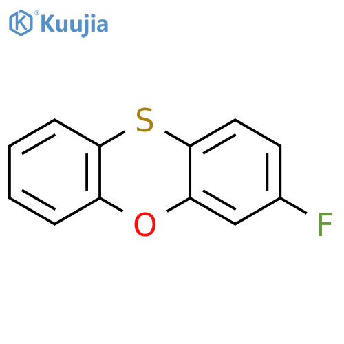 3-fluorophenoxathiine structure