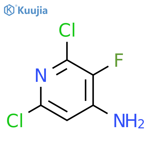 4-Pyridinamine, 2,6-dichloro-3-fluoro- structure