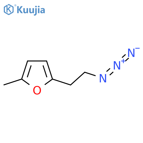 2-(2-azidoethyl)-5-methylfuran structure