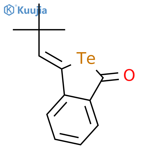 Benzo[c]tellurophen-1(3H)-one, 3-(2,2-dimethylpropylidene)-, (Z)- structure