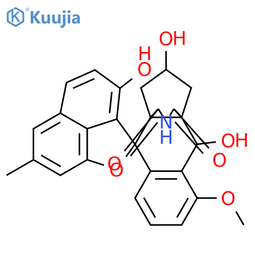 Lugdunomycin structure