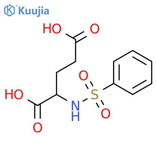 (R)-(-)-N-(PHENYLSULPHONYL)GLUTAMIC ACID structure