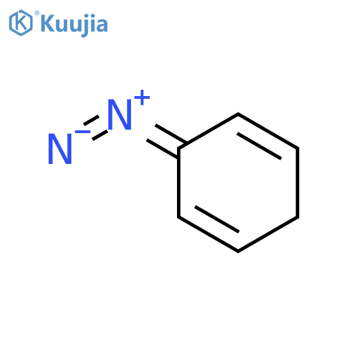 1,4-Cyclohexadiene, 3-diazo- structure