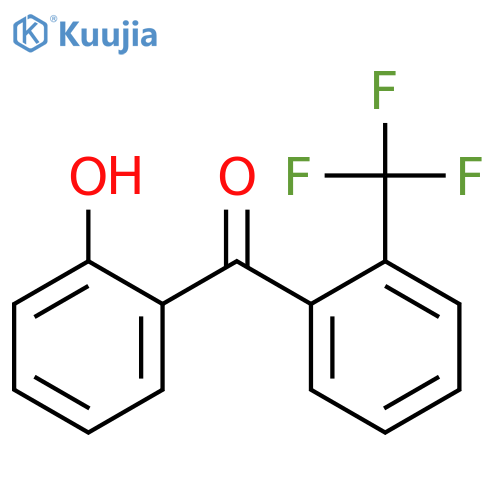 Methanone, (2-hydroxyphenyl)[2-(trifluoromethyl)phenyl]- structure