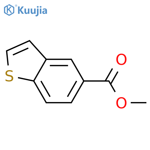 methyl 1-benzothiophene-5-carboxylate structure